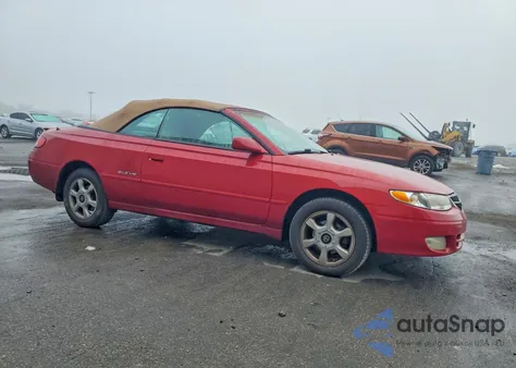 2001 Toyota Camry Solara Se z USA, uszkodzony, nr VIN 2T1FF22P11C458250